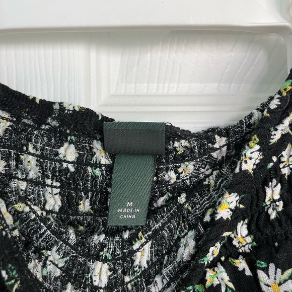 Wild Fable Black floral print flowy shorts - Picture 5 of 5